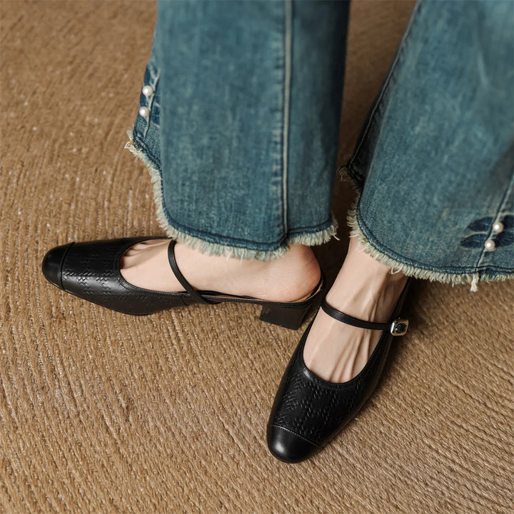 Milani Genuine Leather Mules