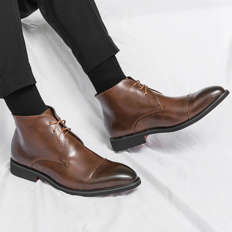 Lawrence Leather Boots