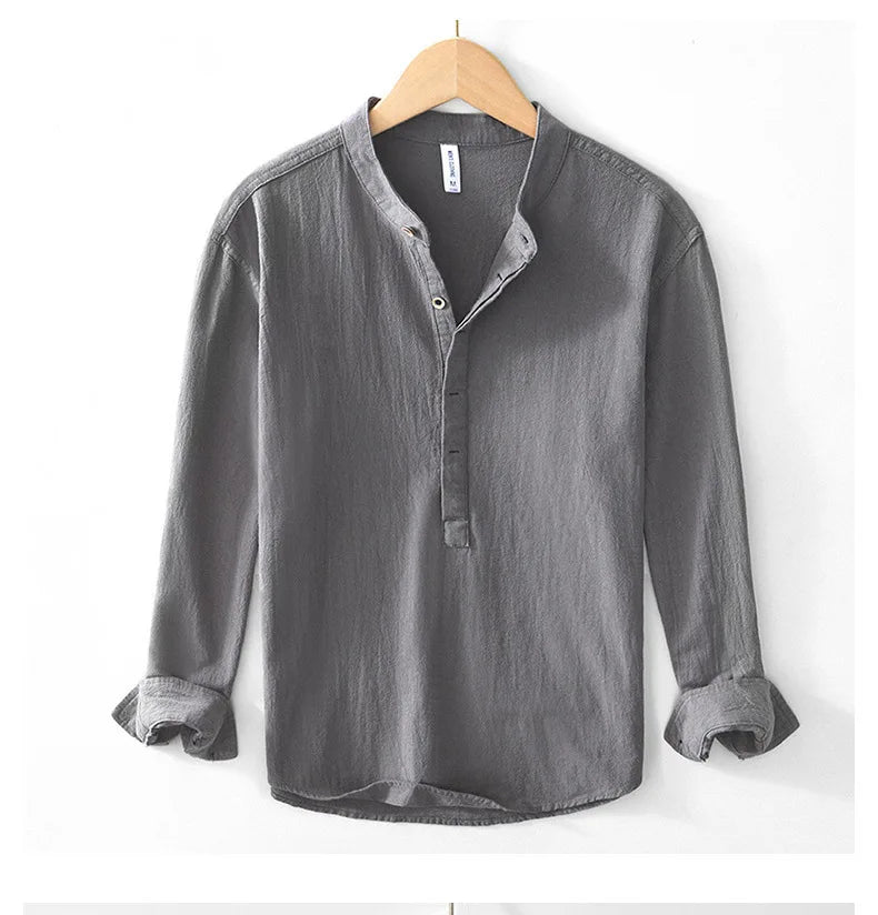 Winston  Long Sleeve Henley Shirt