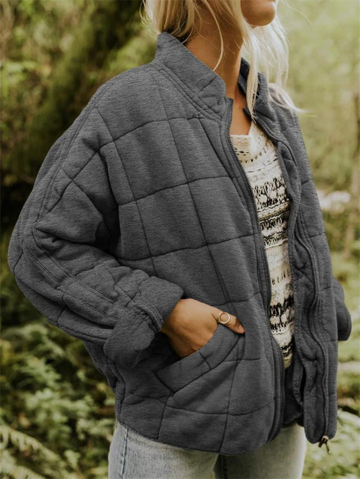Juliet Women's Quilted Zipper Jacket