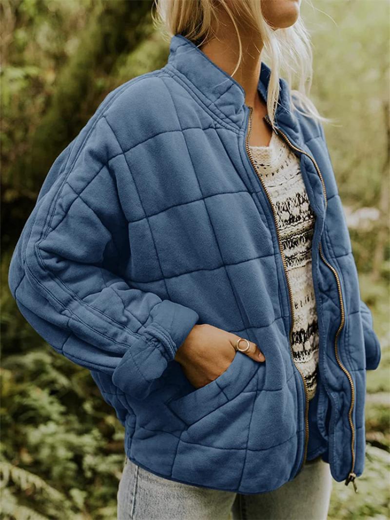 Juliet Women's Quilted Zipper Jacket