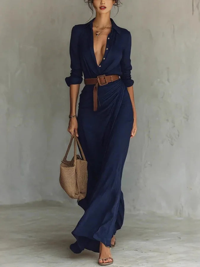 Vanessa Wrap Maxi Dress