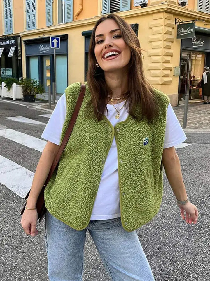 Melissa Fleece Vest for Women