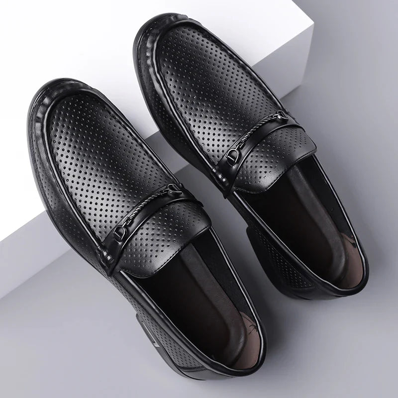 Carlos Italian Leather Dress Loafers