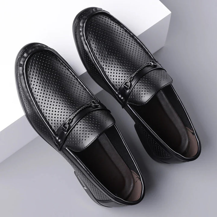 Carlos Italian Leather Dress Loafers