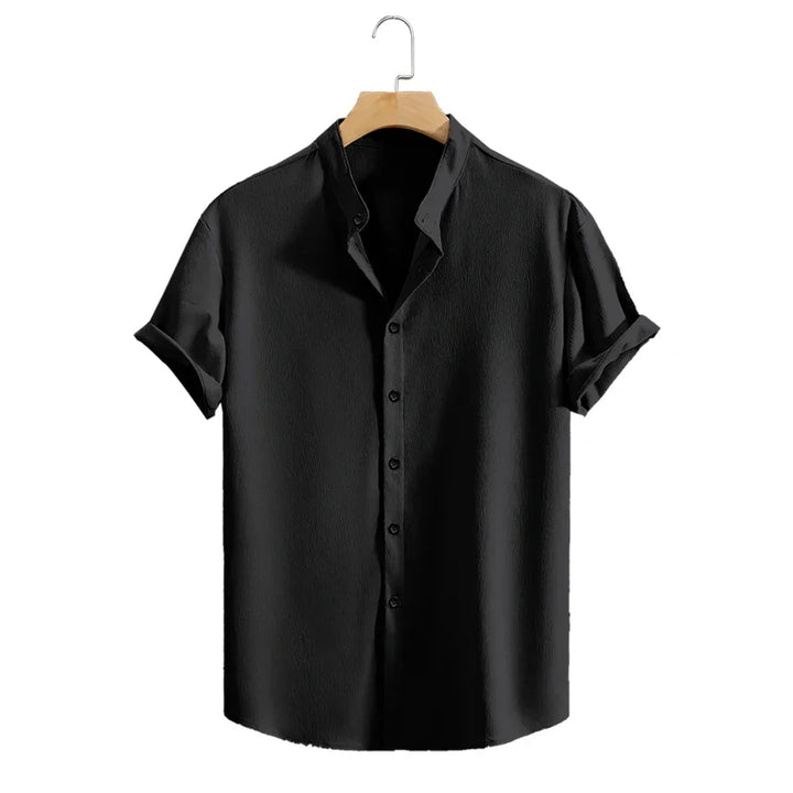 Hafford Henley Linen Shirt