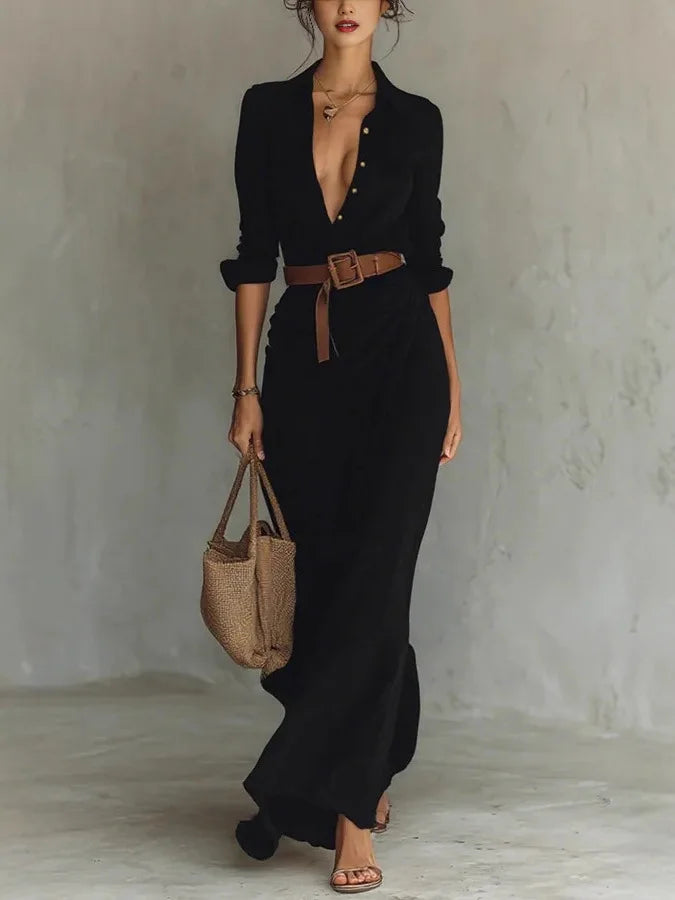 Vanessa Wrap Maxi Dress