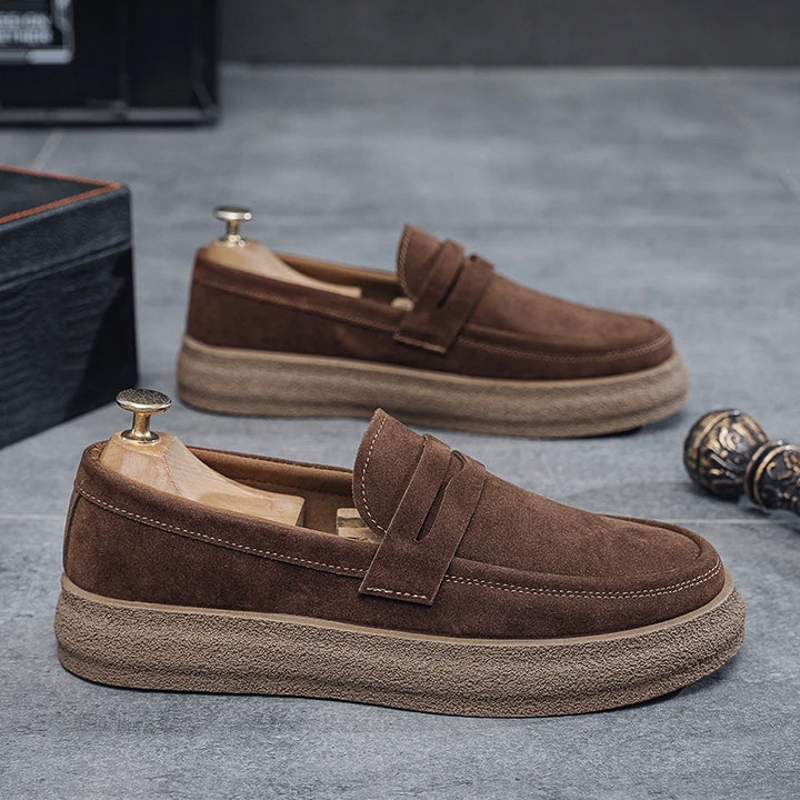 Alberto Suede Loafers