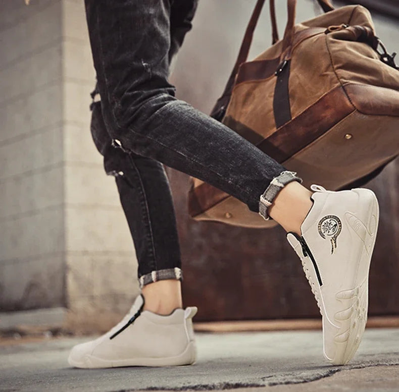 Downtown Leather Sneakers