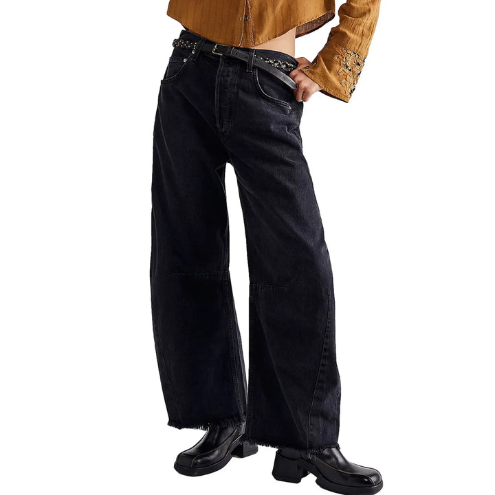 Zafira Wide Leg Boyfriend Jeans