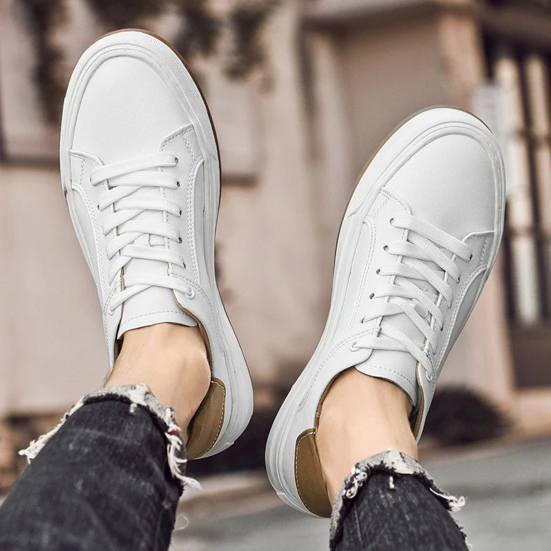 Regus Genuine Leather Sneakers