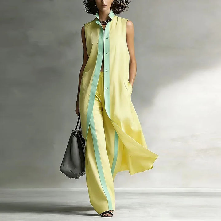 Andrea Linen Matching Set
