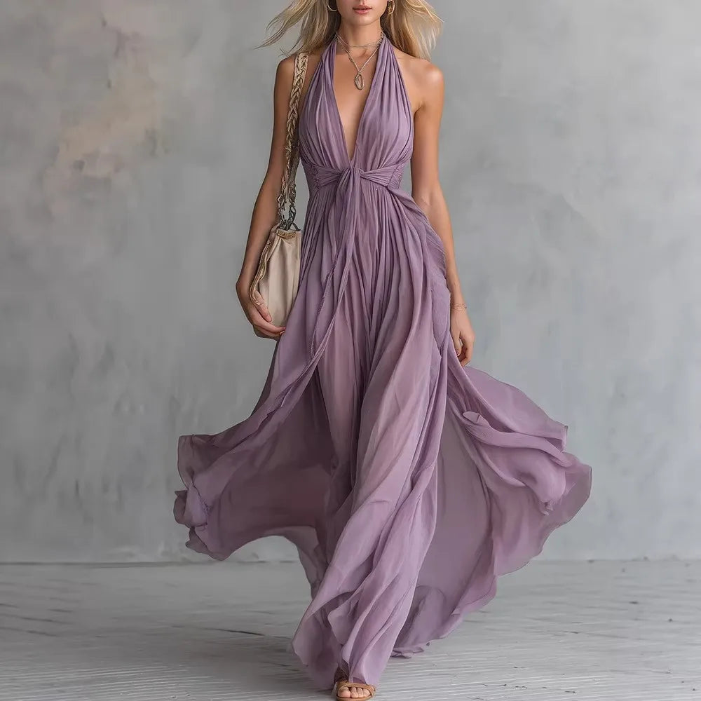 Kaylee Flowy Evening Dress