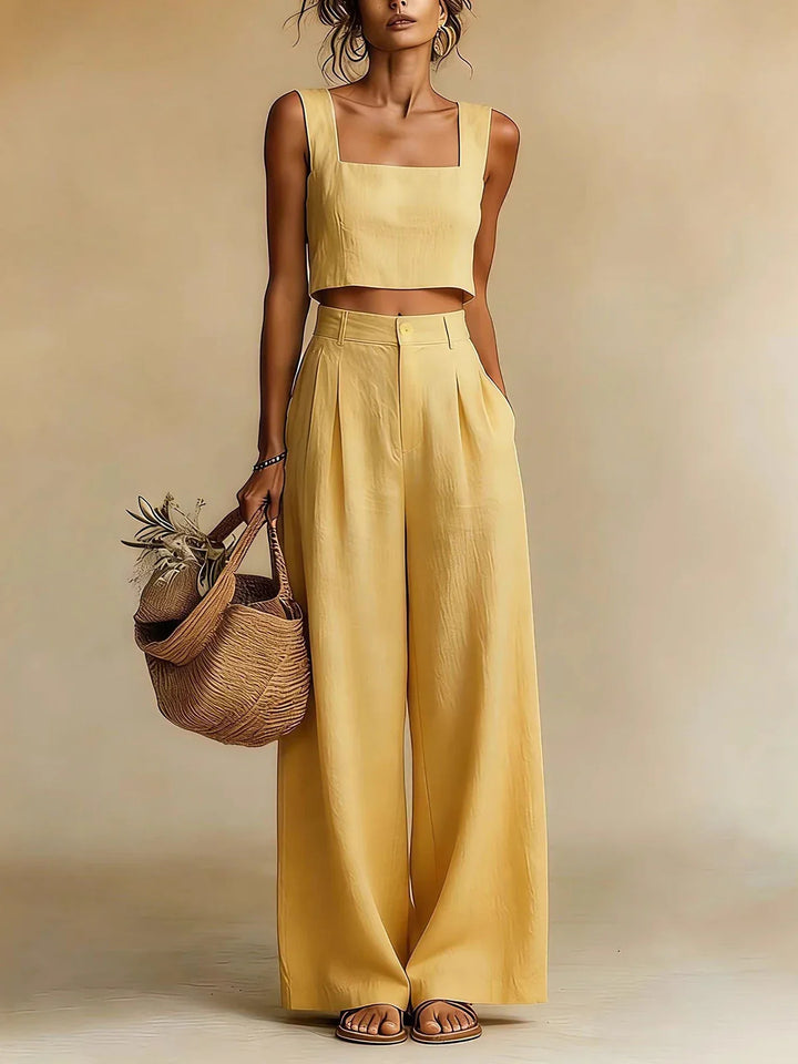 Cassidy Palazzo Pants Set