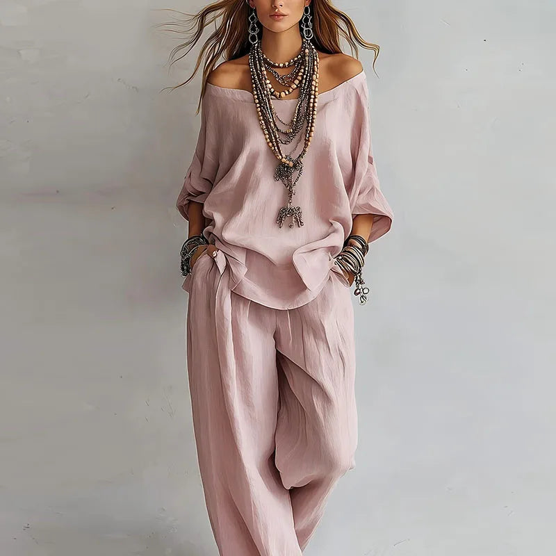 Marivelle Off Shoulder Co-ord Set