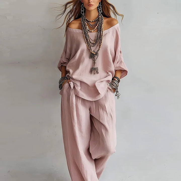 Marivelle Off Shoulder Co-ord Set