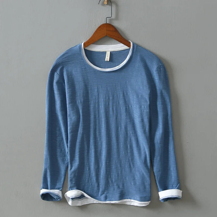 Beaumont Cotton Henley Tee Shirt
