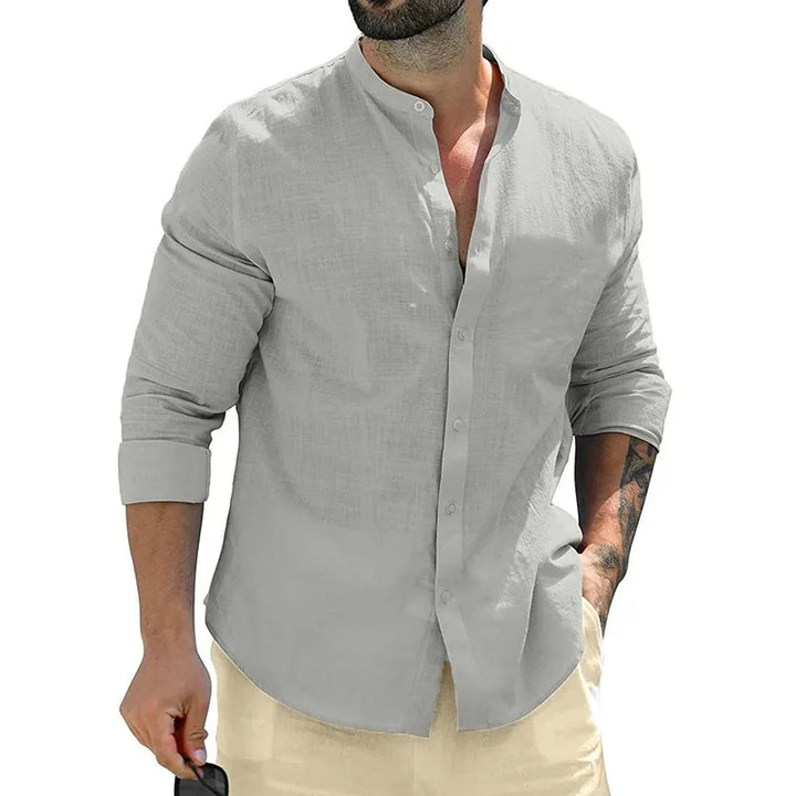 Corvani Henley Breeze Shirt