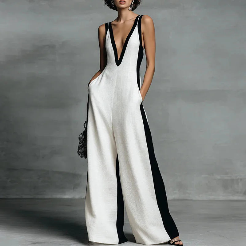 Monroe Wide Leg Jumpsuit
