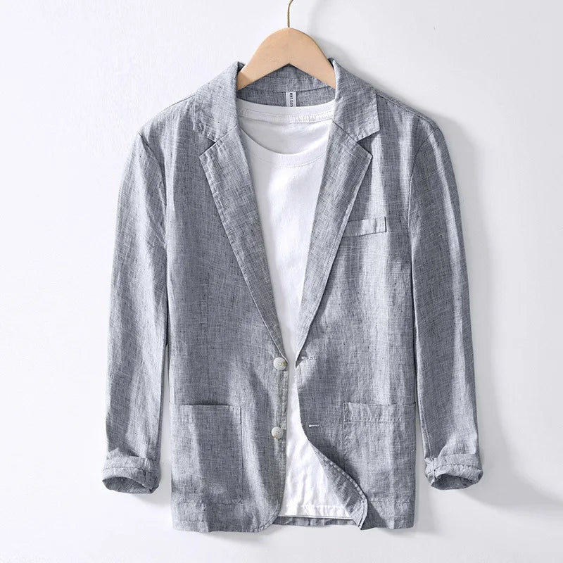 Alberto Meadow Linen Blazer