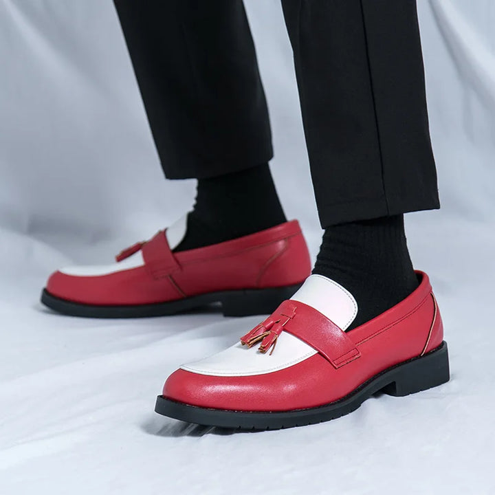 Lucero Leather Tassel Loafers