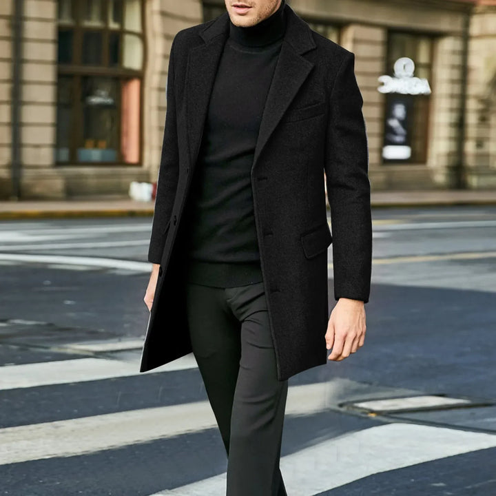 Burlington Men's Wool Overcoat