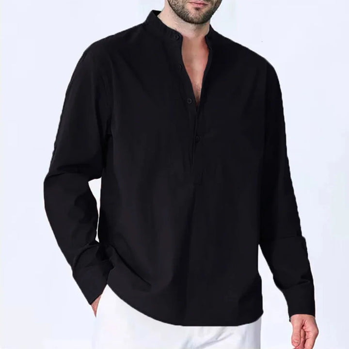 Ashford Henley Long Sleeve Shirt