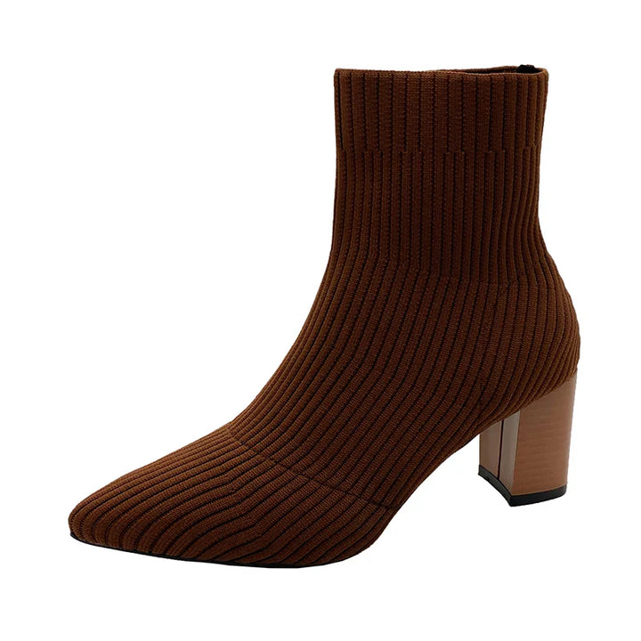 Hailee Sock Chelsea Ankle Boots