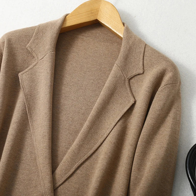 Madina Long Pure Cashmere Cardigan