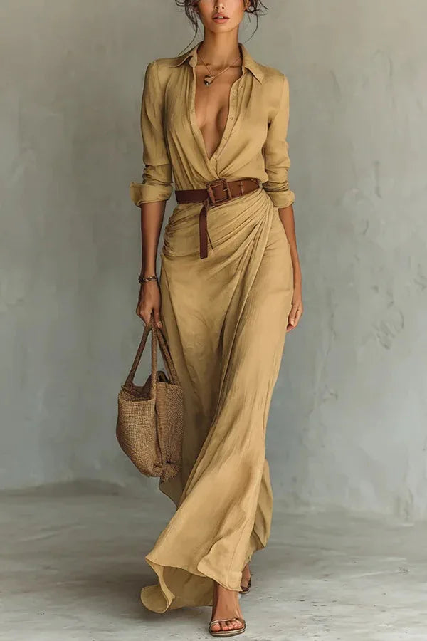 Vanessa Wrap Maxi Dress