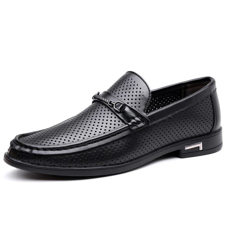 Carlos Italian Leather Dress Loafers