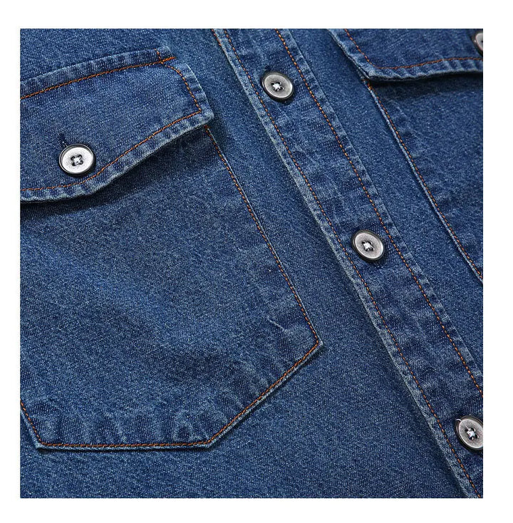 Alberto Classic Denim Shirt