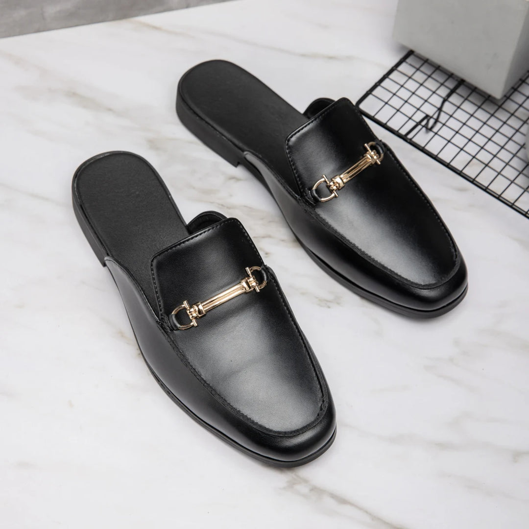 Jefferson Genuine Leather Summer Mules