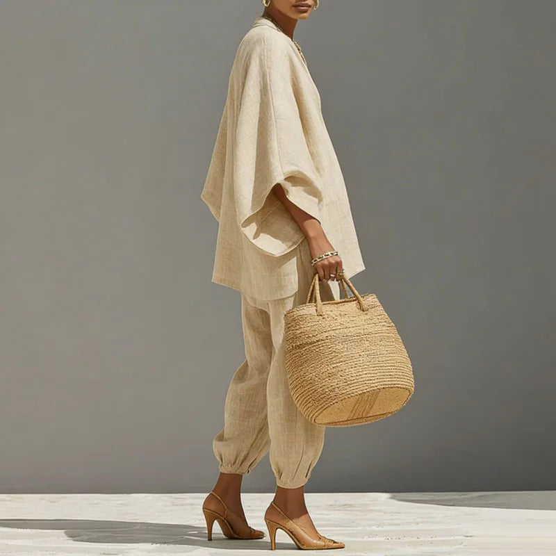Gianna Linen Matching Set