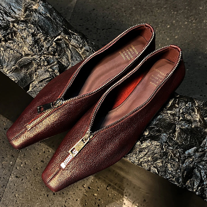 Alvina Leather Sandals