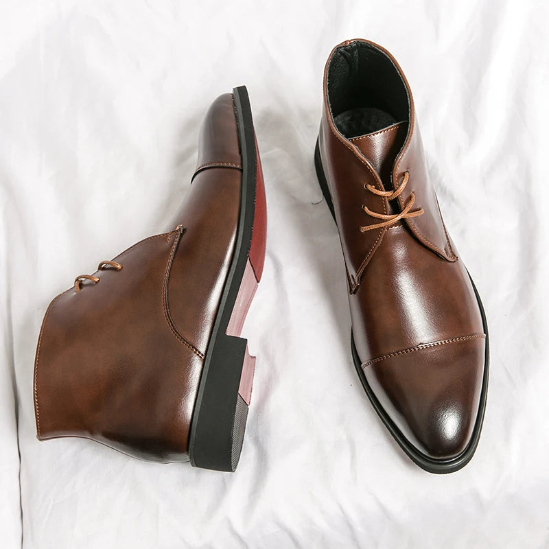 Lawrence Leather Boots