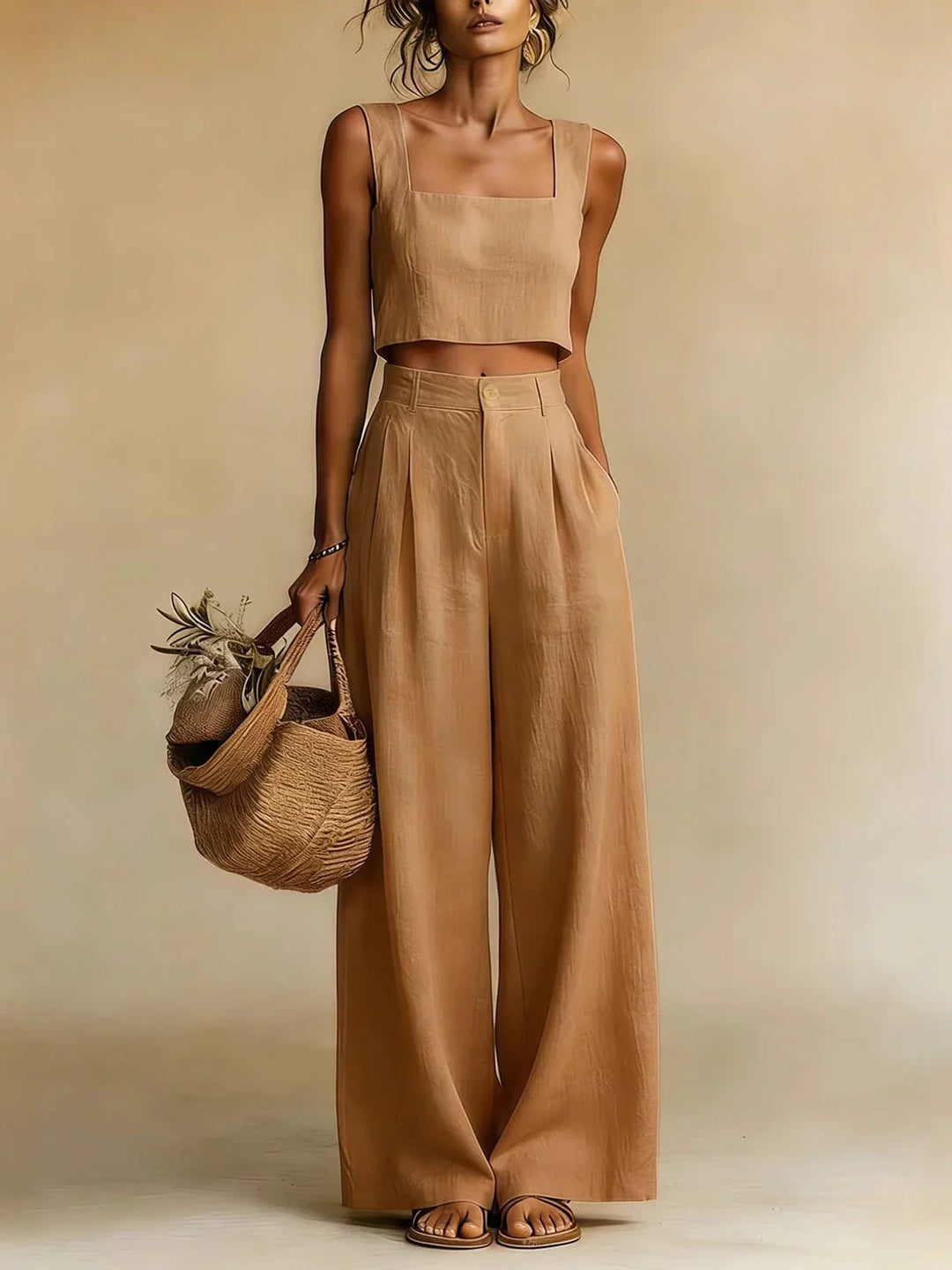 Cassidy Palazzo Pants Set