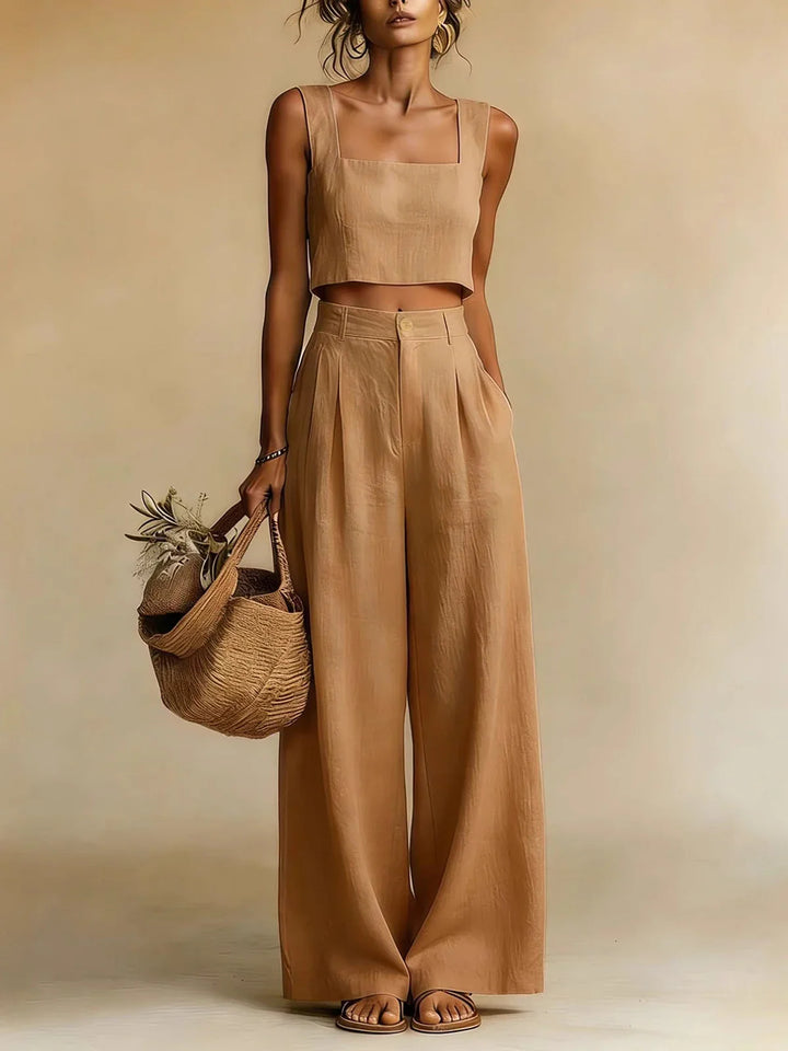 Cassidy Palazzo Pants Set