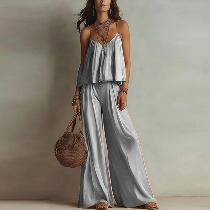 Paulina Linen Matching Set