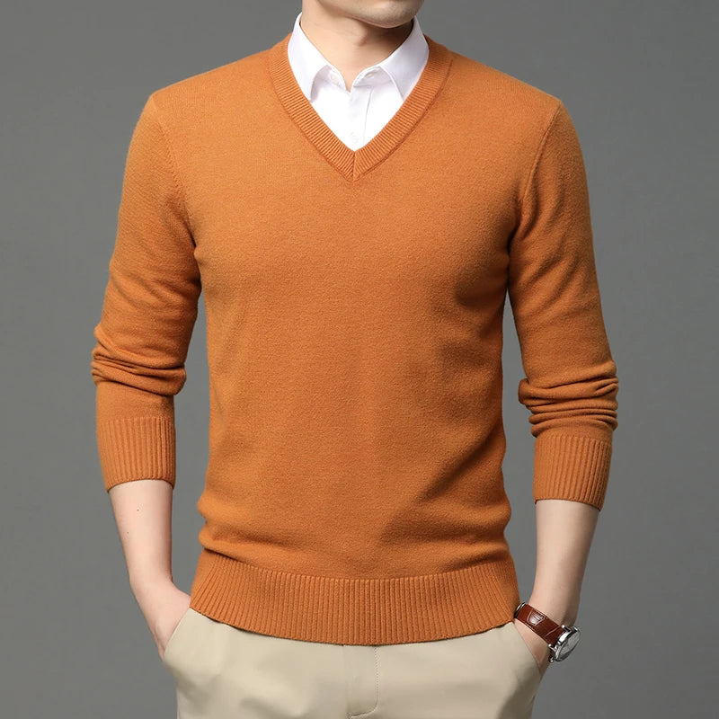Hudson V Neck Sweater