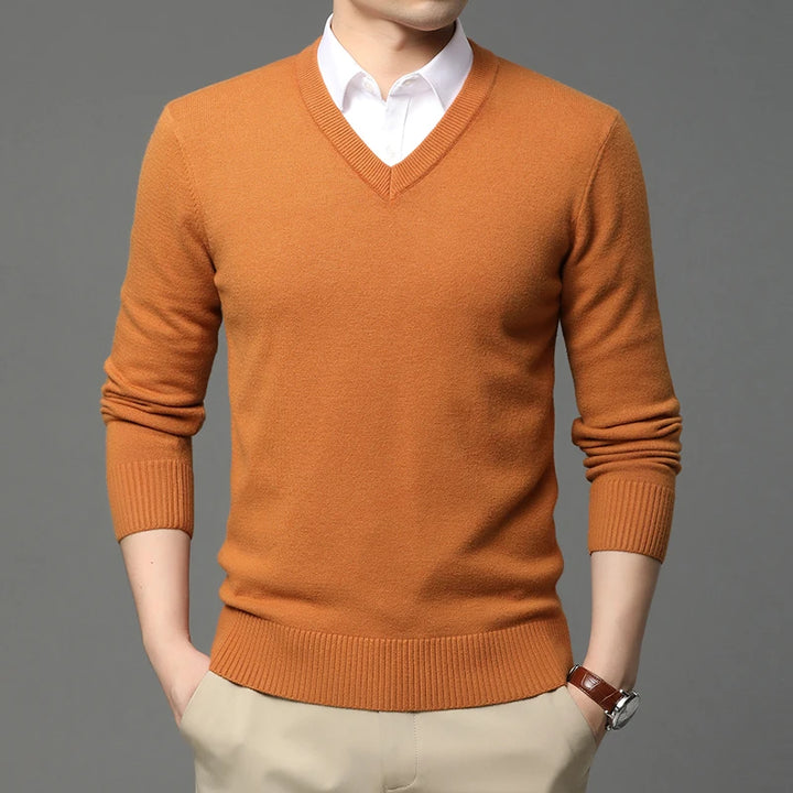 Hudson V Neck Sweater