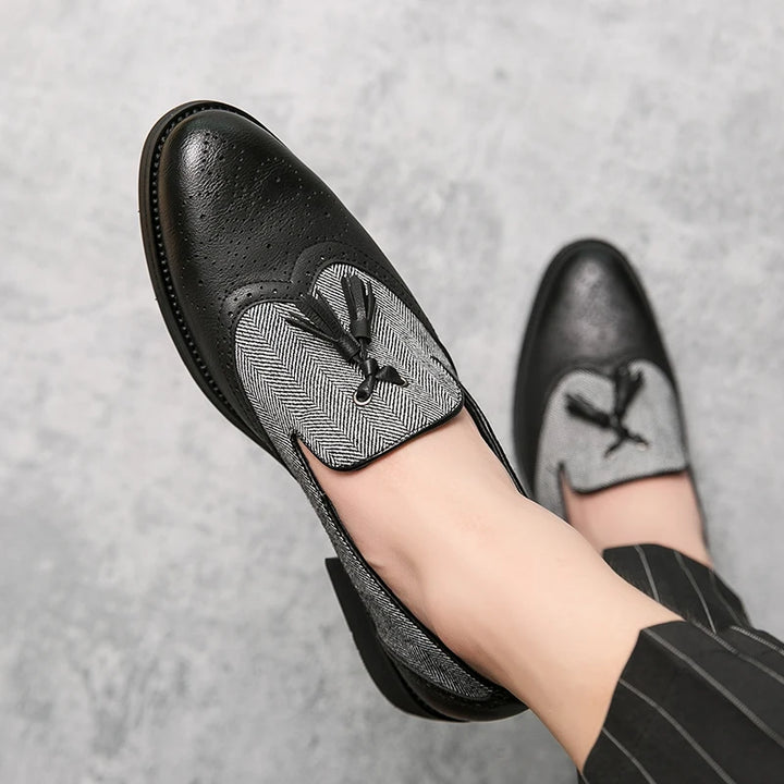Adrian Leather Tassel Loafers