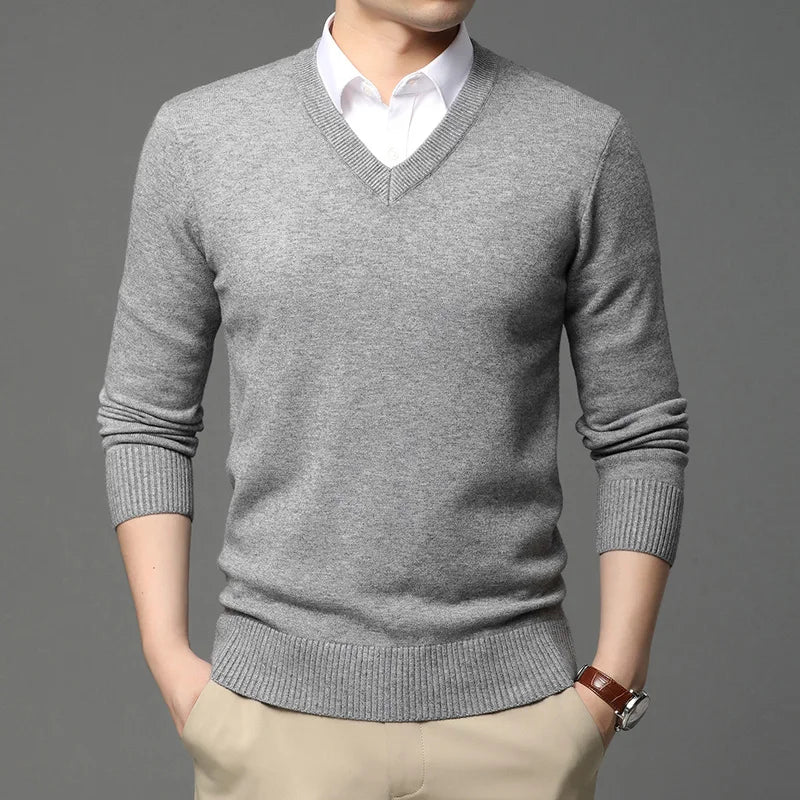 Hudson V Neck Sweater