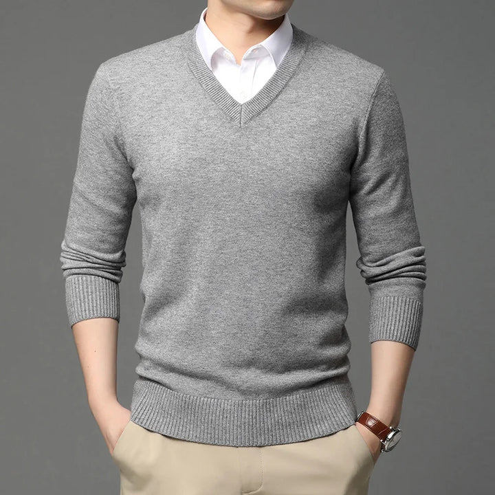 Hudson V Neck Sweater