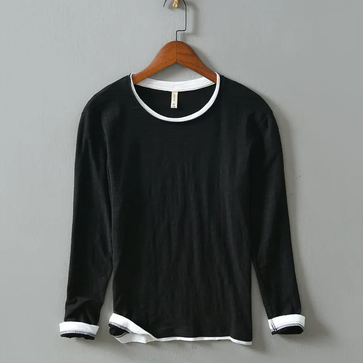 Beaumont Cotton Henley Tee Shirt