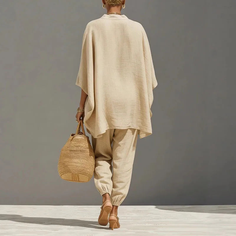 Gianna Linen Matching Set