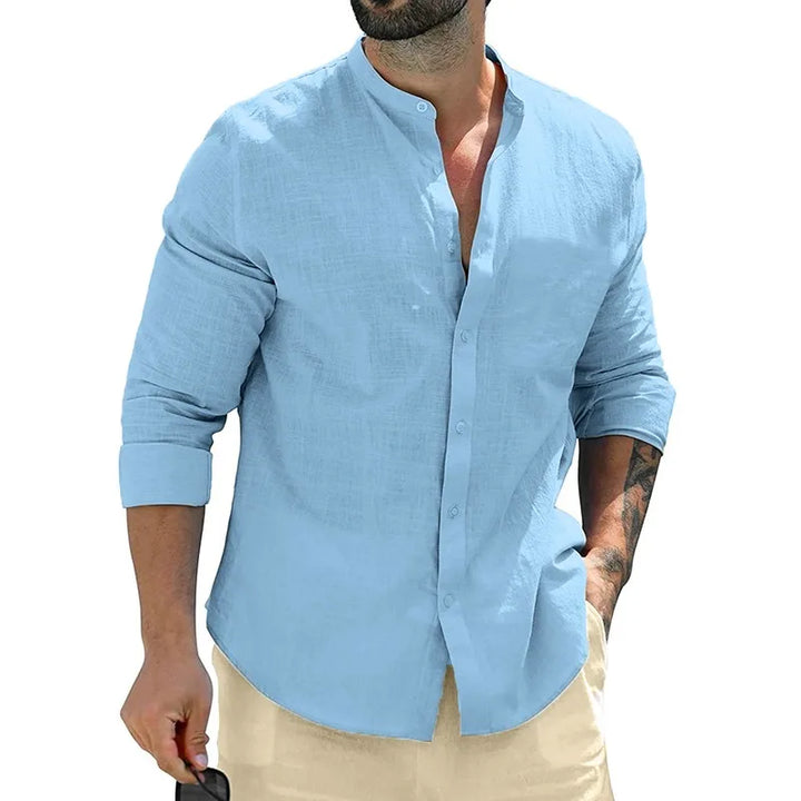 Corvani Henley Breeze Shirt