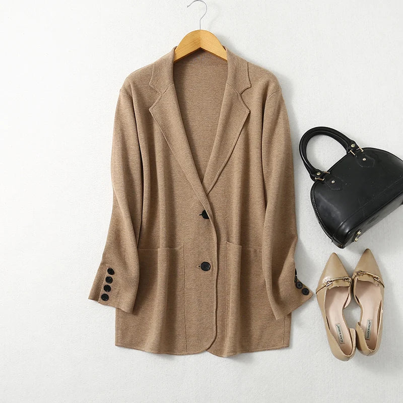 Madina Long Pure Cashmere Cardigan