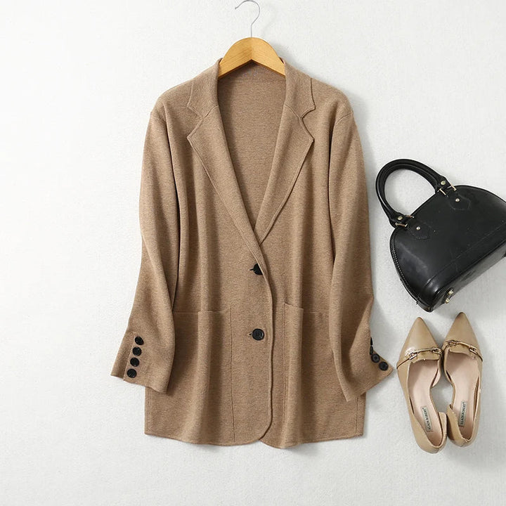 Madina Long Pure Cashmere Cardigan