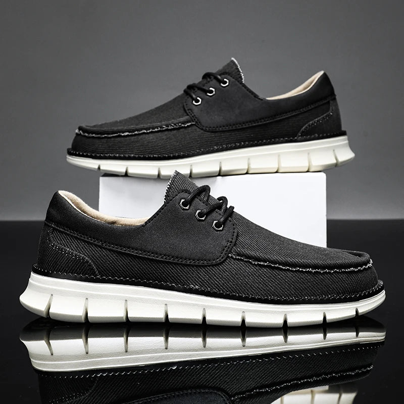 Lorenzo Canvas Loafers
